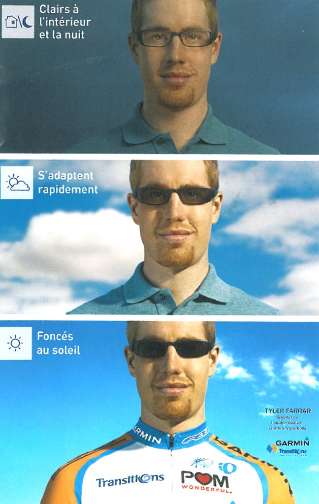 Lentes fotocromáticos Transition Vi