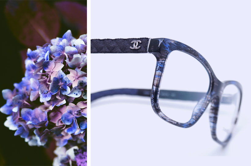 gafas chanel-efecto denim-colección acolchada