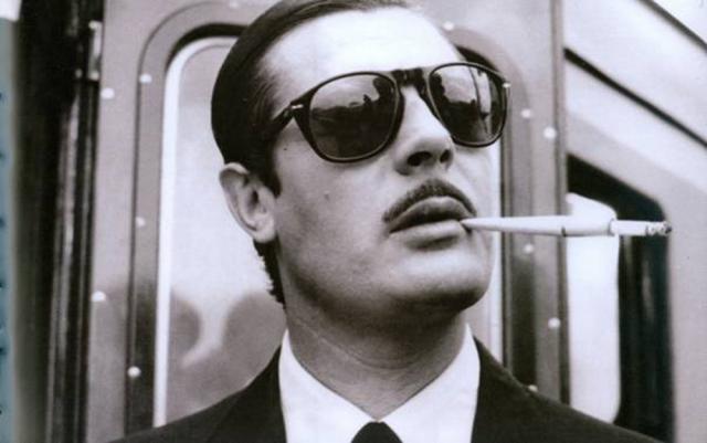 Marcello Mastroianni con Persol 649 en 8½ de Fellini