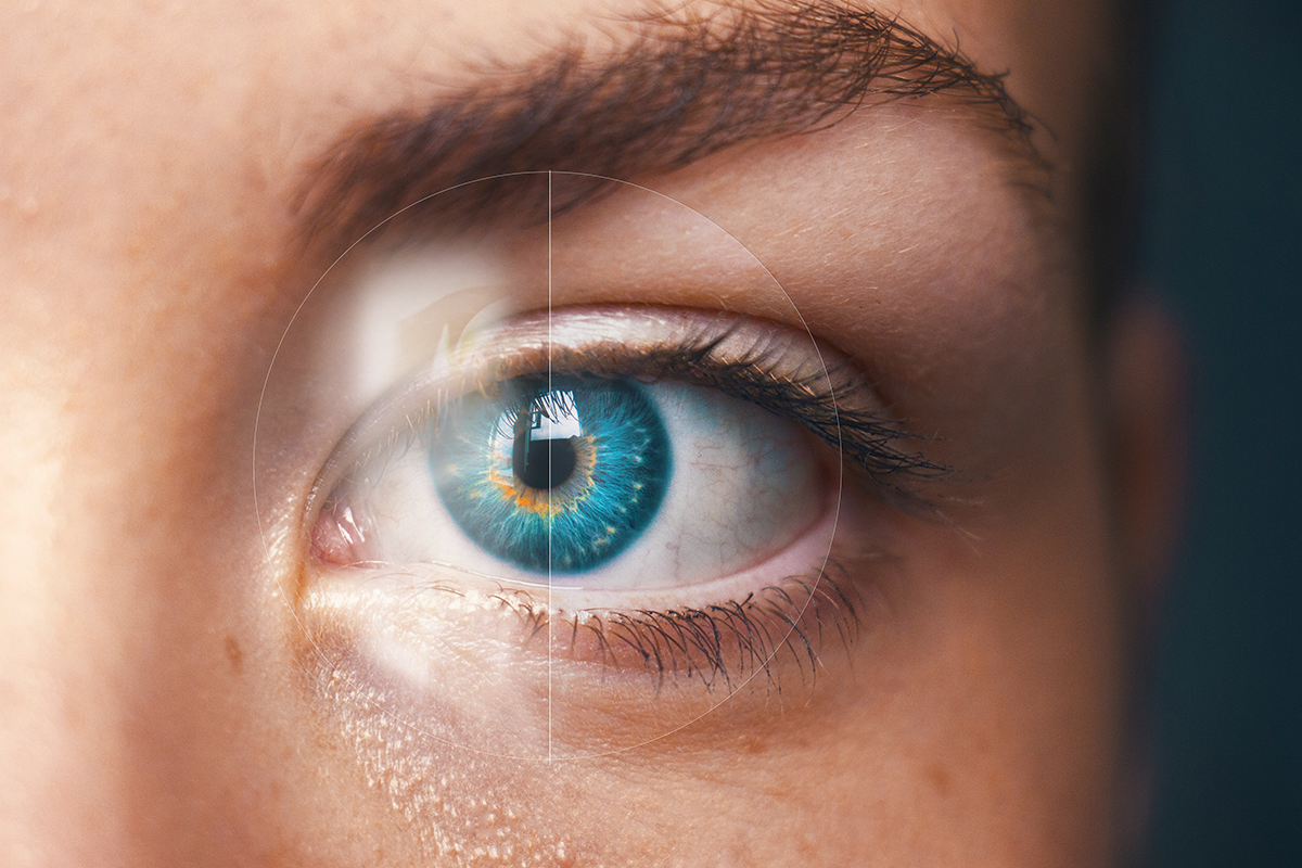 Visiofactory — ilustración del deslumbramiento en lentes y efecto del recubrimiento antirreflejante