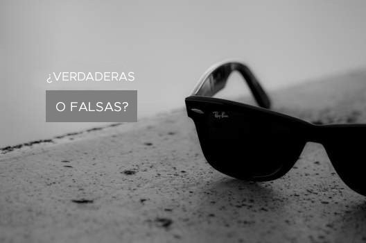 Gafas de sol Ray-Ban auténticas y falsas comparadas lado a lado