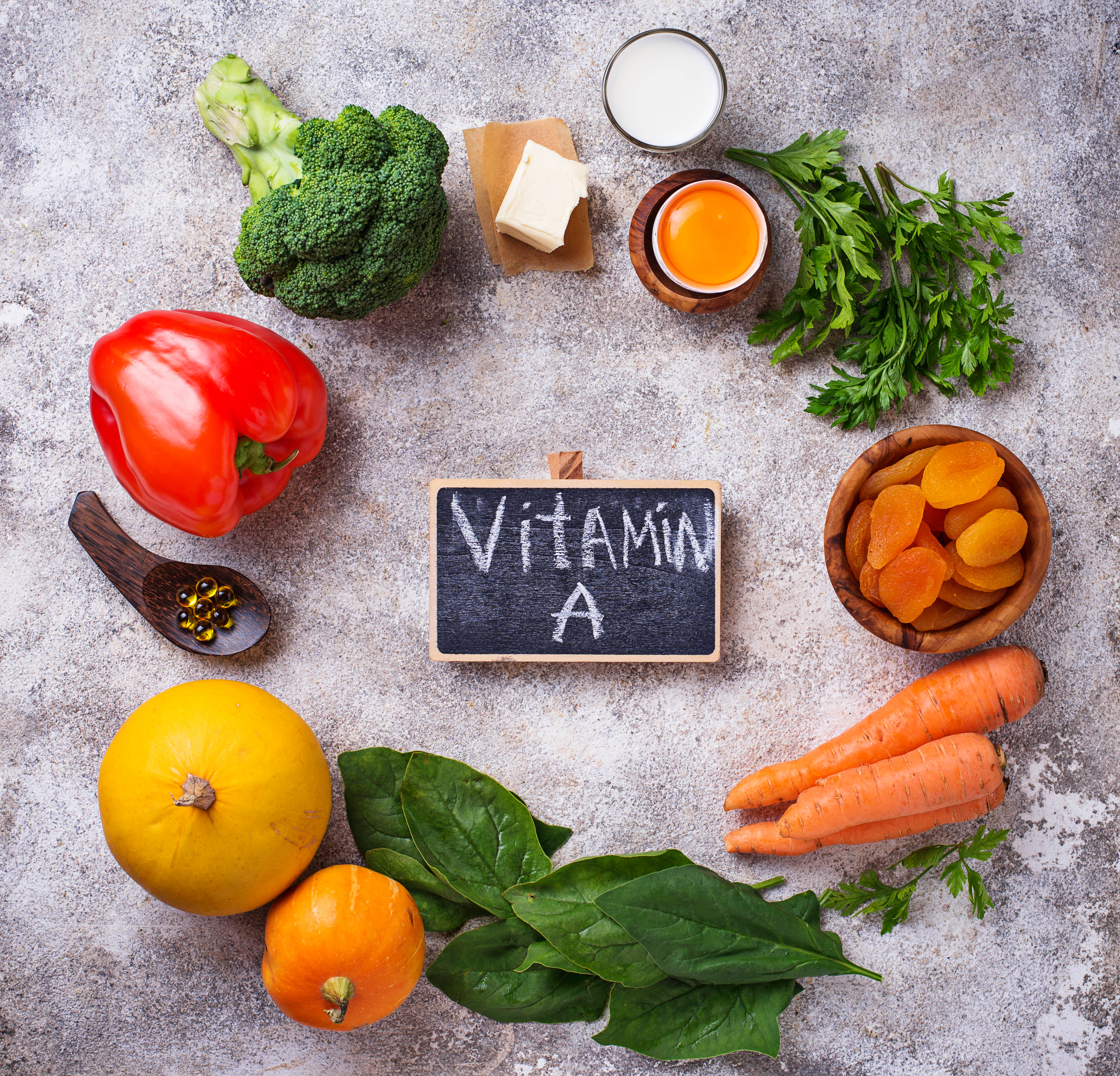 Alimentos ricos en vitamina A beneficiosos para la vista