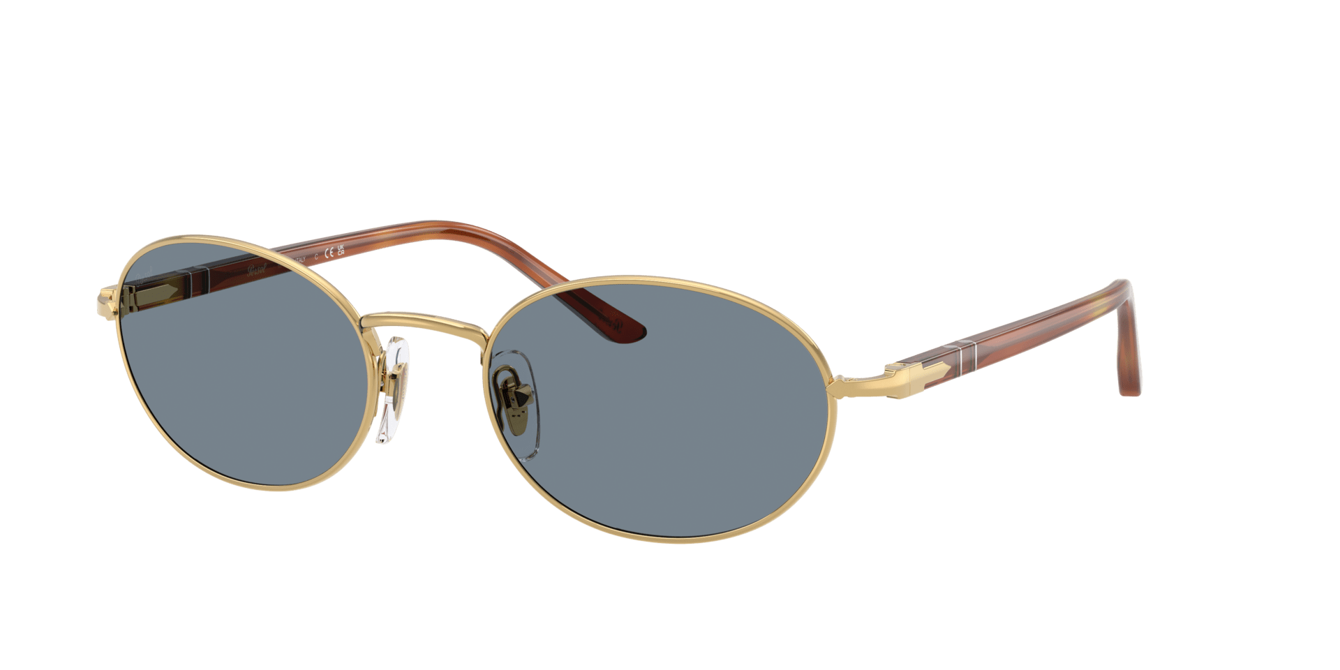 Persol Ida PO1018S dorado con lentes gris-azuladas