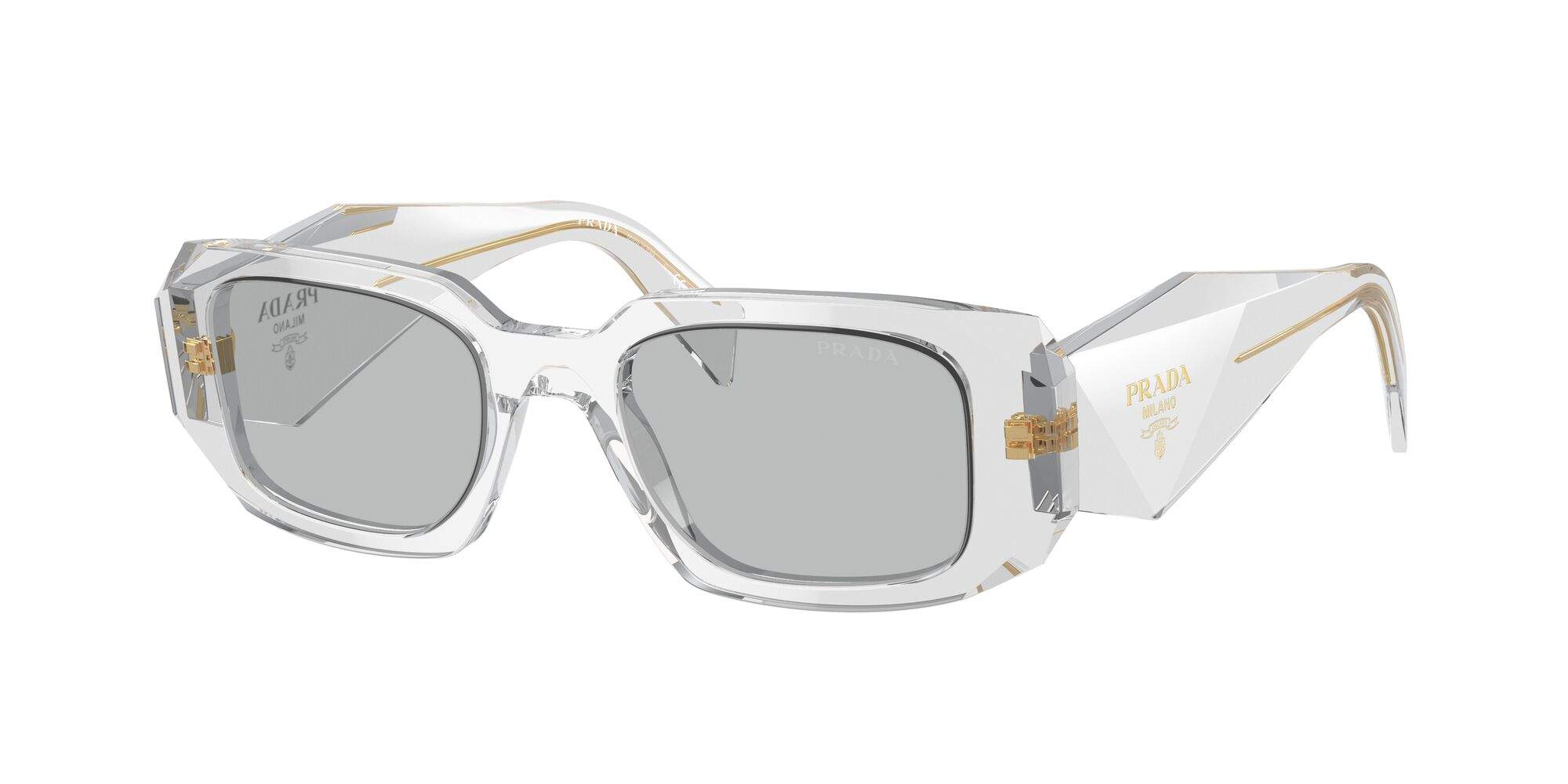 Prada PR 17WS con lentes grises para una visión natural