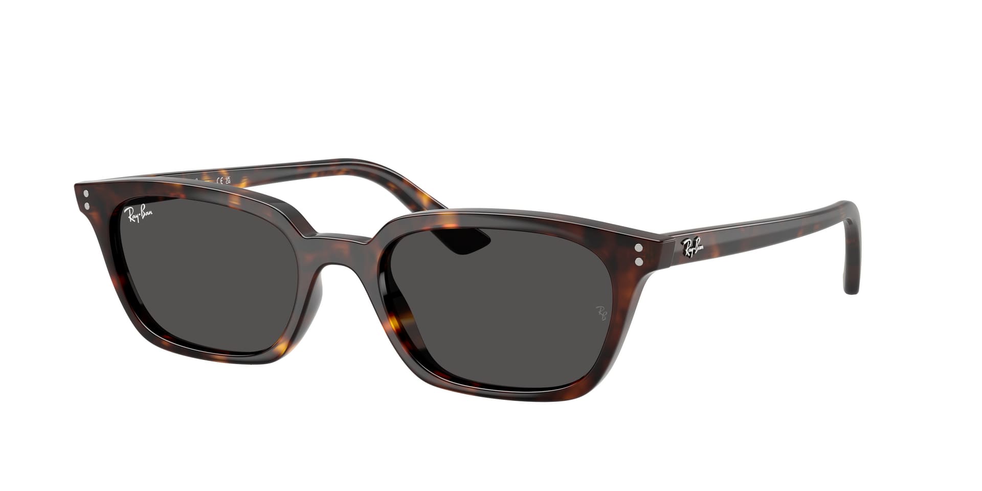 Ray-Ban Zaya RB4456 1359/87 — montura cat-eye en havana, elegante y atemporal